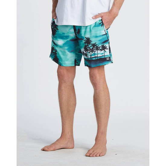 Billabong Ανδρικό μαγιό Sundays Pigment Laybacks 17" - Elastic Waist Board Shorts